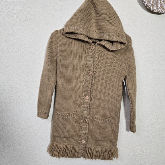 MAYORAL sweater For GIRLS  Size 8 Beige Made In SPAIN - Picture 13 of 14